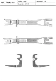 Регулятор, барабанный тормоз KAWE купить